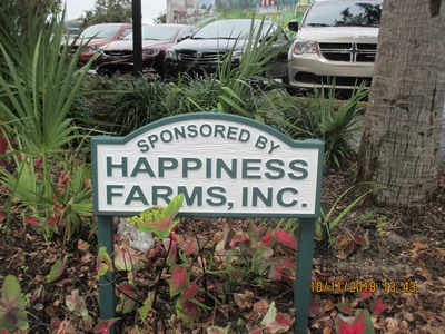 Picture of Happiness Farms Sign