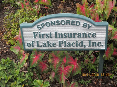 Picture of First Insurance of Lake Placid sign