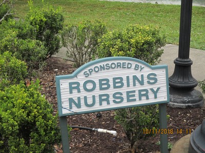 Picture of Robbins Nursery sign
